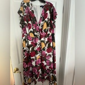 Rachel Roy Flowy Floral dress 24W NWT